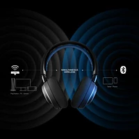 SteelSeries Arctis Nova 7P Wireless Gaming Headset for PlayStation 5, PlayStation 4, Xbox Series X, Nintendo Switch, and PC Black