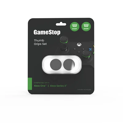 GameStop Short Thumb Grips 2-Pack for Xbox Series X, Xbox One
