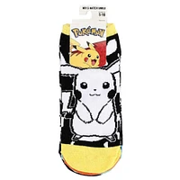 Pokemon Black and White Character Mix and Match Ankle Socks 5 Pack