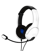 PDP Gaming Airlite Wired Gaming Headset for PlayStation 5 - White