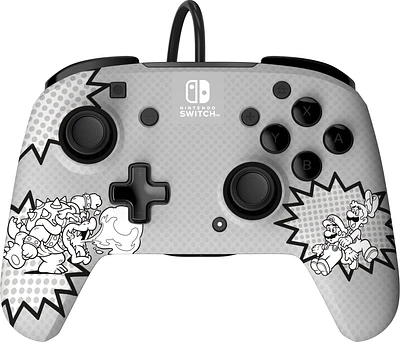 PDP REMATCH Wired Controller for Nintendo Switch Comic Attack