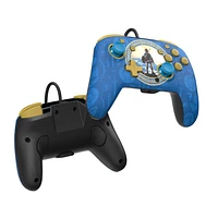 PDP REMATCH Wired Controller for Nintendo Switch Hyrule Blue