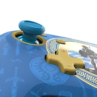 PDP REMATCH Wired Controller for Nintendo Switch Hyrule Blue