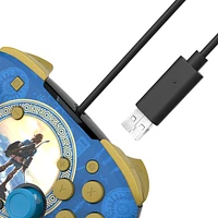 PDP REMATCH Wired Controller for Nintendo Switch Hyrule Blue