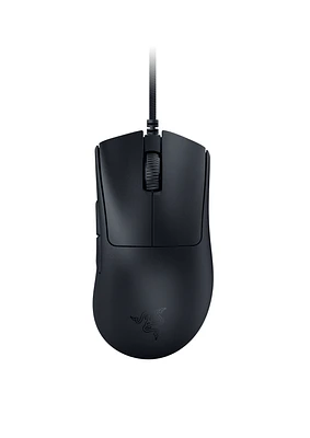 Razer DeathAdder V3 Wired Gaming Mouse with Chroma RGB Lighting - Black