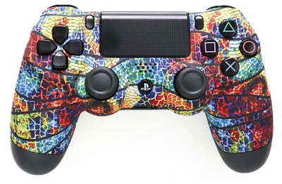 Sony DualShock Wireless Controller for PlayStation 4 (GameStop Exclusive Design) Abstract Jurassic