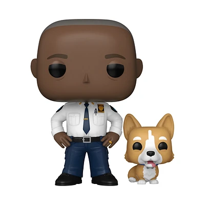 Funko POP! TV: Brooklyn Nine-Nine Captain Holt 3.75-in Vinyl Figure
