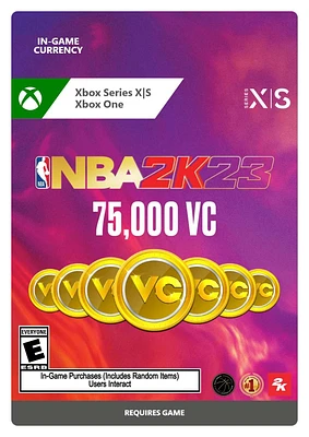 NBA 2K23 - 75,000 VC - Xbox Series X