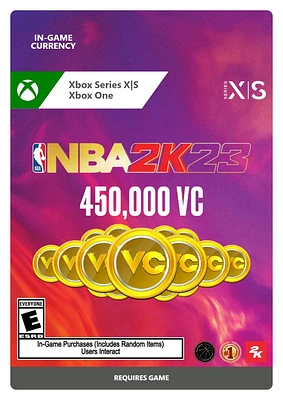 NBA 2K23 Virtual Currency 450,000