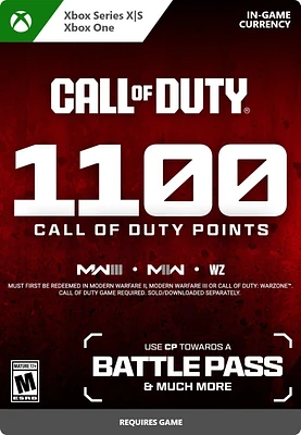 Call of Duty Points 1,100