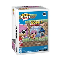 Funko POP! Games: Sonic the Hedgehog - Amy Rose 3.85-in Vinyl Figure