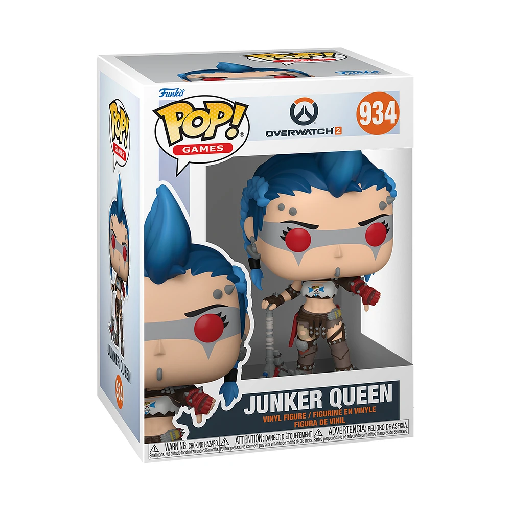 Funko POP! Games: Overwatch 2 Junker Queen 5-in Vinyl Figure | The Market  Place