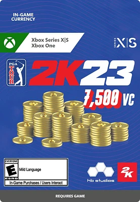 PGA Tour 2K23 Virtual Currency 7,500