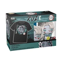 Funko POP! and Tee: Demon Slayer: Kimetsu no Yaiba Rui Glow-in-the-Dark-Vinyl Figure and Unisex T-Shirt GameStop Exclusive