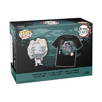 Funko POP! and Tee: Demon Slayer: Kimetsu no Yaiba Rui Glow-in-the-Dark-Vinyl Figure and Unisex T-Shirt GameStop Exclusive