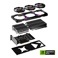 PNY GeForce RTX 4080 16GB XLR8 Gaming VERTO EPIC-X RGB Overclocked Triple Fan Graphics Card