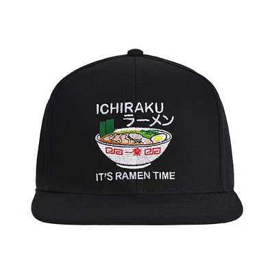 Naruto Iciraku Ramen It's Ramen Time Men's Skater Snapback Hat