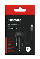 GameStop 6-ft Car Charger for Nintendo Switch, Nintendo Switch Lite, and Nintendo Switch OLED