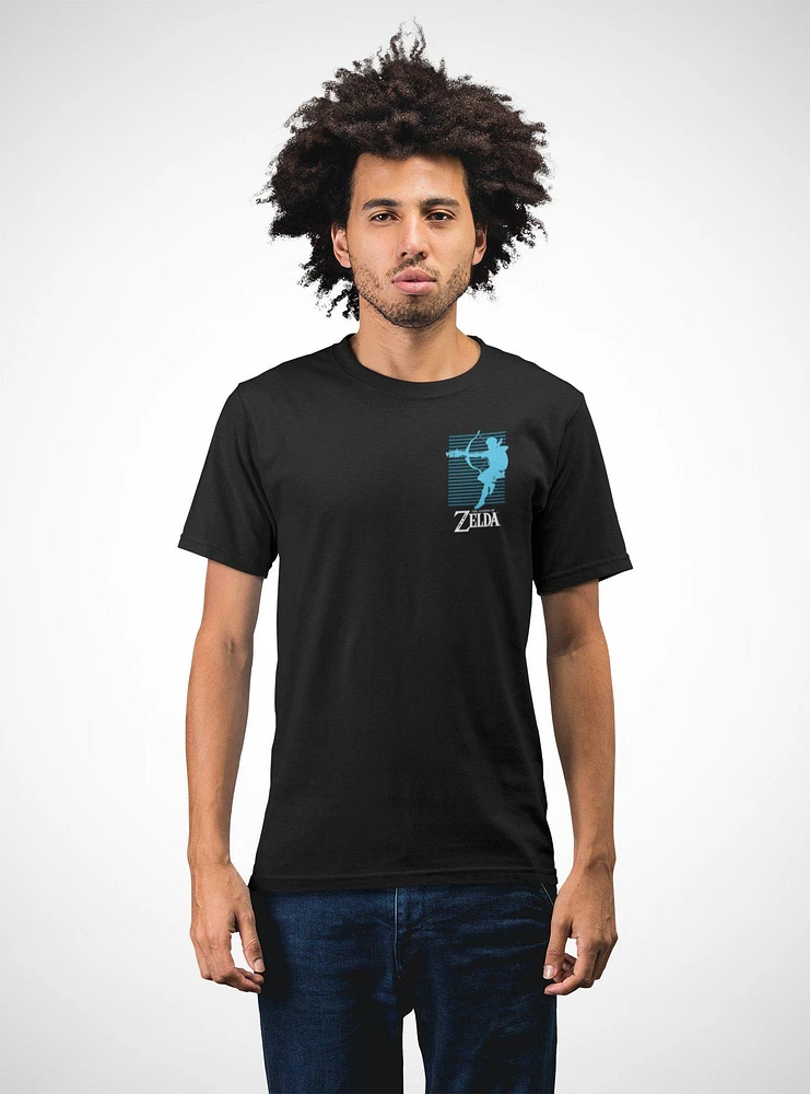 Geeknet The Legend of Zelda Open Your Eyes Sheikah Short Sleeve Unisex Cotton T-Shirt GameStop Exclusive