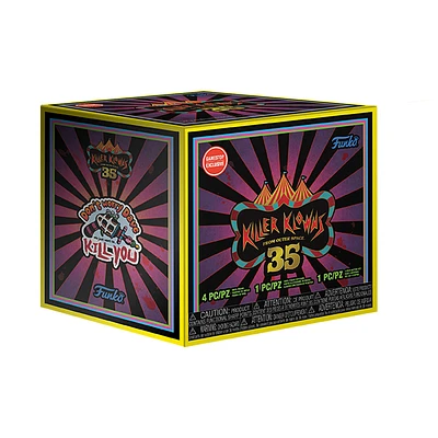 Funko Box: Killer Klowns from Outer Space 35th Anniversary (Black Light Pop! Figures) Collector's Box GameStop Exclusive