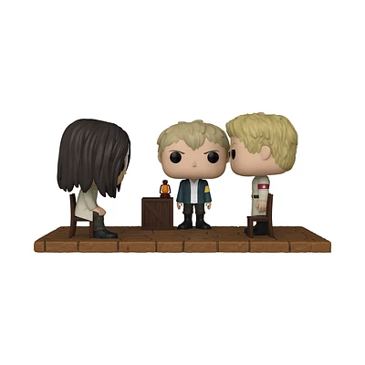 Funko POP! Moment: Attack on Titan Eren Jeager, Falco Grice, and Reiner Braun 4.3-in Vinyl Collectible Set 3-Pack