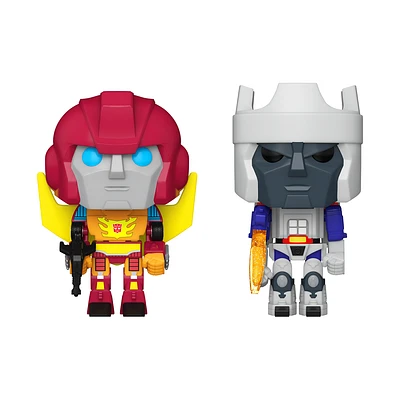 Funko POP! Television: Transformers Rodimus Prime and Galvatron Vinyl Figure Set 2-Pack 2023 San Diego Comic Con Exclusive