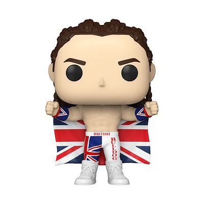 Funko POP! WWE: British Bulldog 4-in Vinyl Figure