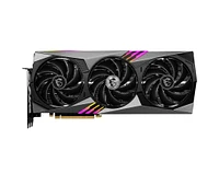 MSI GeForce RTX 4070 Ti GAMING X TRIO GPU 12GB GDDR6X PCI Express 4.0 RGB Triple Fan DLSSS 3 Graphics Card G407TGXT12