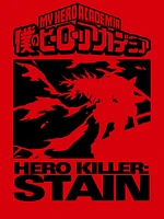 My Hero Academia Hero Killer Stain Red Unisex Short Sleeve Cotton T-Shirt