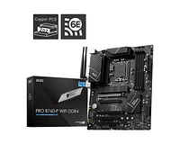 MSI PRO B760-P WIFI DDR4 ATX LGA 1700 Socket Motherboard PROB760PWIFID4