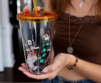 Demon Slayer Acrylic Carnival 16oz Cup with Lid and Straw