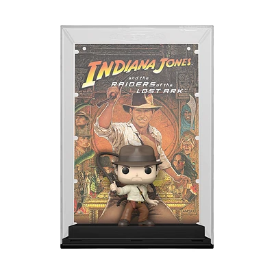 Funko POP! Movie Poster: Indiana Jones and the Raiders of the Lost Ark Indiana Jones Vinyl Figure Set with Poster