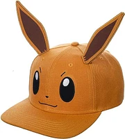 Pokemon Eevee 3D Cosplay Pre-Curved Snapback Hat