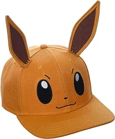 Pokemon Eevee 3D Cosplay Pre-Curved Snapback Hat