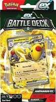 Pokemon Trading Card Game: Ampharos or Lucario ex Battle Deck