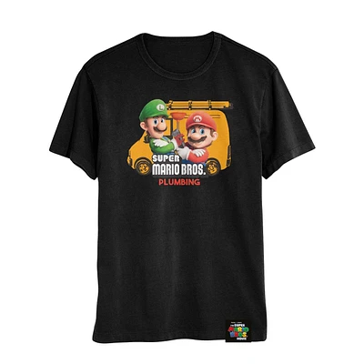Super Mario Bros. Plumbing Van Unisex Short Sleeve T-Shirt