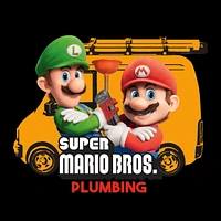 Super Mario Bros. Plumbing Van Unisex Short Sleeve T-Shirt