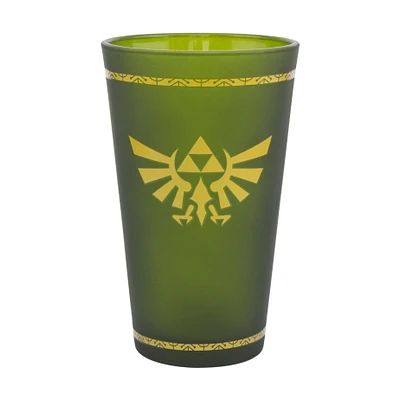 The Legend of Zelda Hyrule Crest 14 oz. Glass