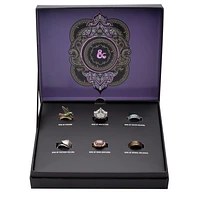 Dungeons and Dragons Adjustable 6-Piece Ring Set GameStop Exclusive