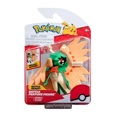 Jazwares Pokemon Decidueye 4.5-in Battle Figure