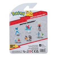 Jazwares Pokemon Battle Figure Set 3-Pack (Appltun, Tyrunt, and Flareon)