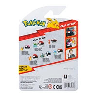 Jazwares Pokemon Clip N Go Bulbasaur and Poke Ball