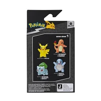 Jazwares Pokemon Select True-Color Metallic Squirtle 3-in Battle Figure