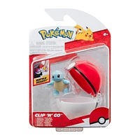 Jazwares Pokemon Clip N Go Squirtle and Poke Ball