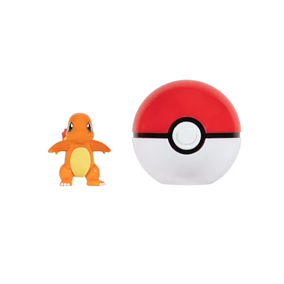 Jazwares Pokemon Clip N Go Charmander and Poke Ball