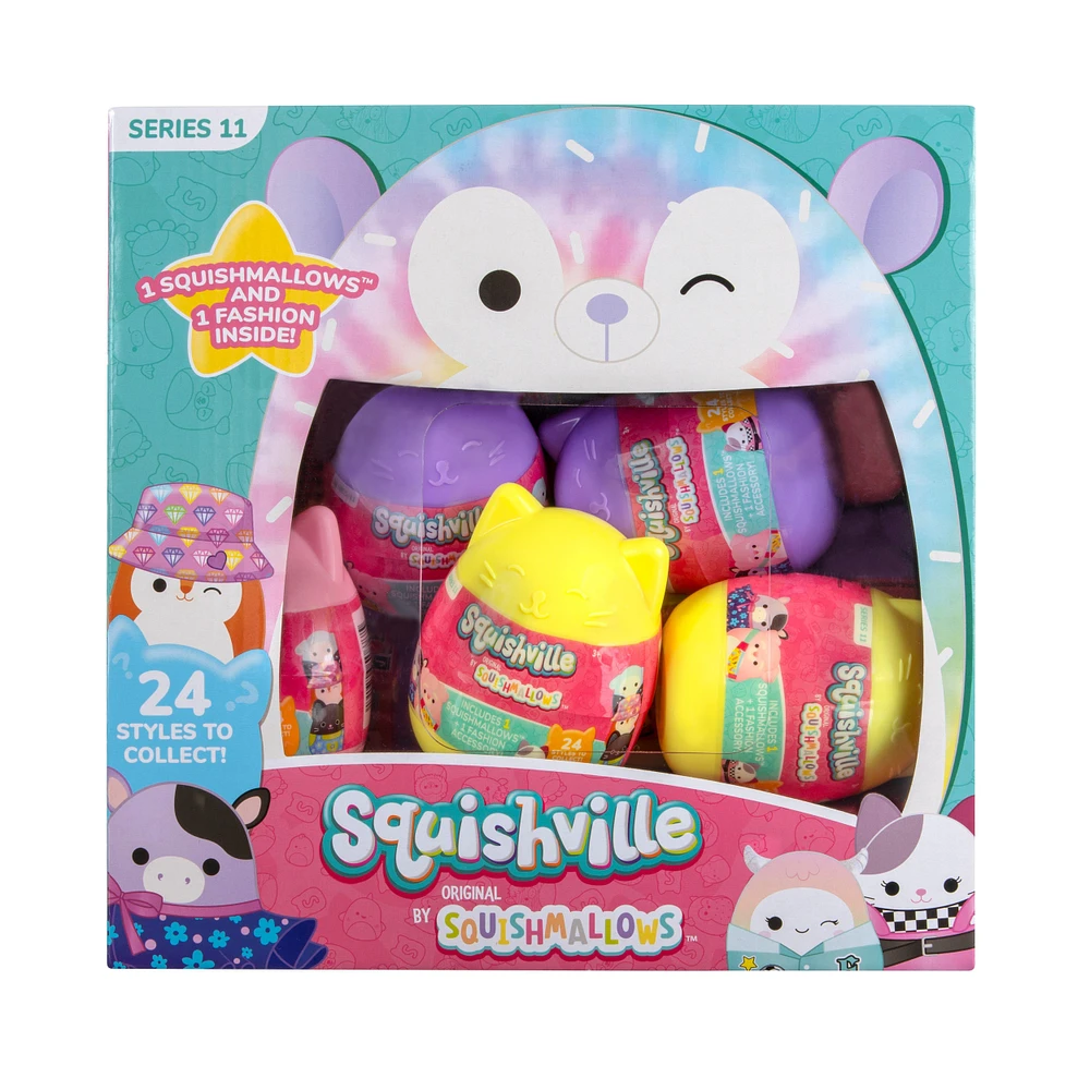 Squishmallow Squishville Mystery Mini 2-in Plush (Styles may Vary)