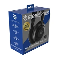 SteelSeries Arctis Nova 4P Wireless Gaming Headset for PC, Switch, Meta Quest 2, PlayStation