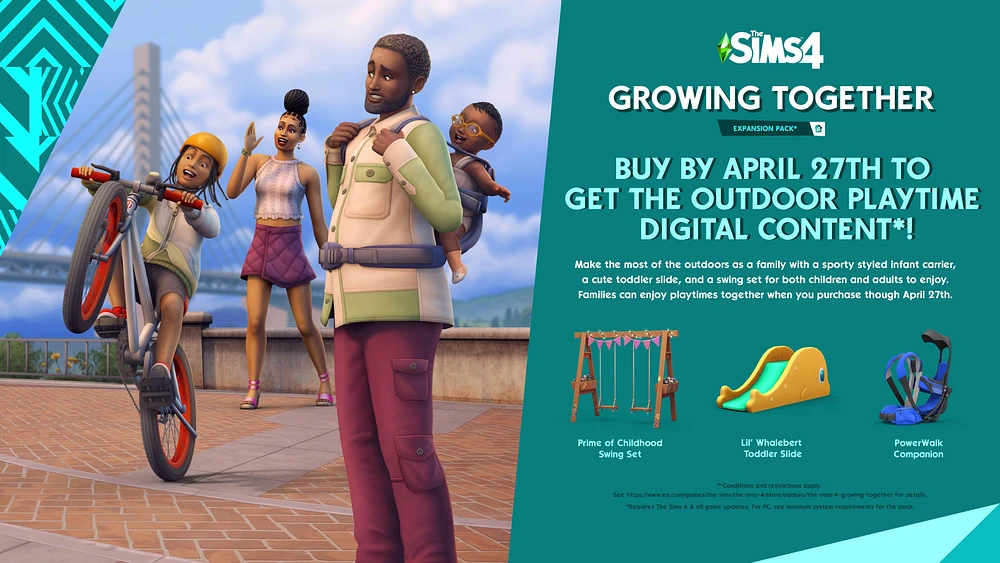 Electronic Arts The Sims 4 Growing Together Expansion Pack DLC 