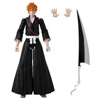 Bandai Anime Heroes  1st Wave Bleach Kurosaki Ichigo 6.5-in Action Figure