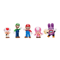 Jakks Pacific Super Mario Playable Characters 2.5-in Figures 5-Pack GameStop Exclusive